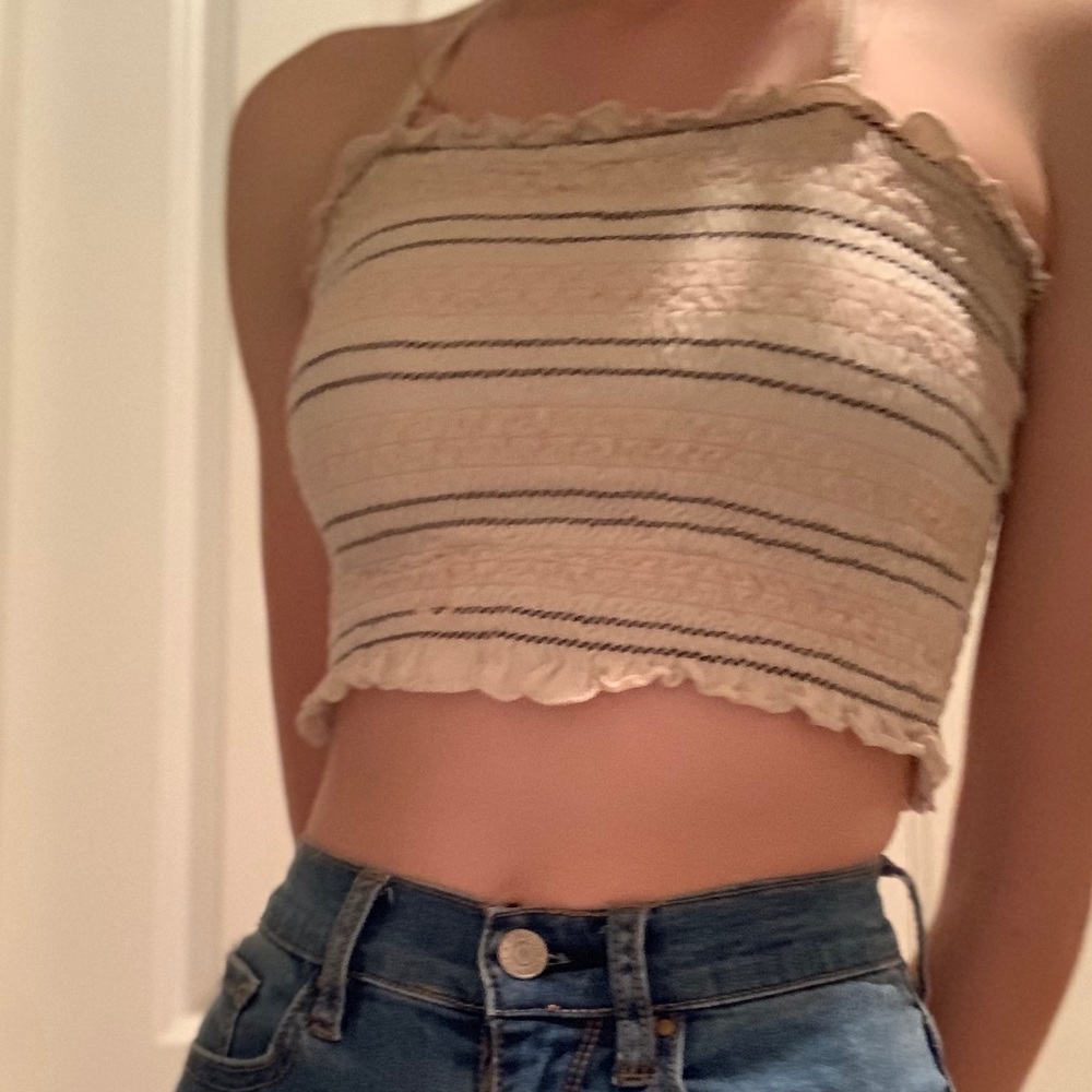 Tube halter top